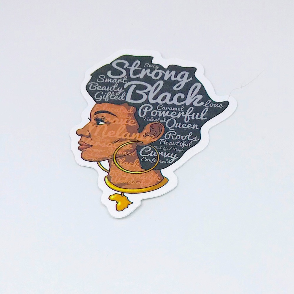 Strong Single Waterproof Matte Decor Single Sticker